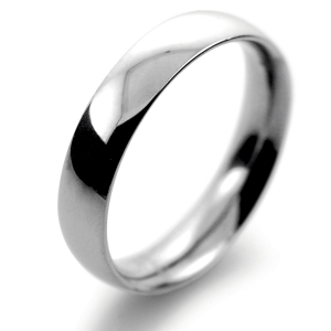 Court 4mm (TCL4TT) Titanium Wedding Ring